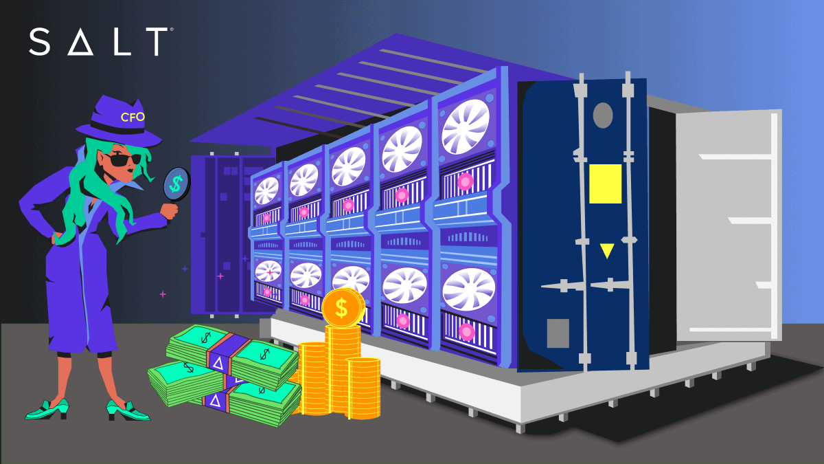 Finding Cash for Bitcoin Mining Containers with Effective Treasury Management